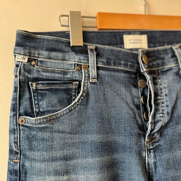 Citizens of Humanity Emerson Mid-Rise Slim Boyfriend Jeans - Picture 7 of 12